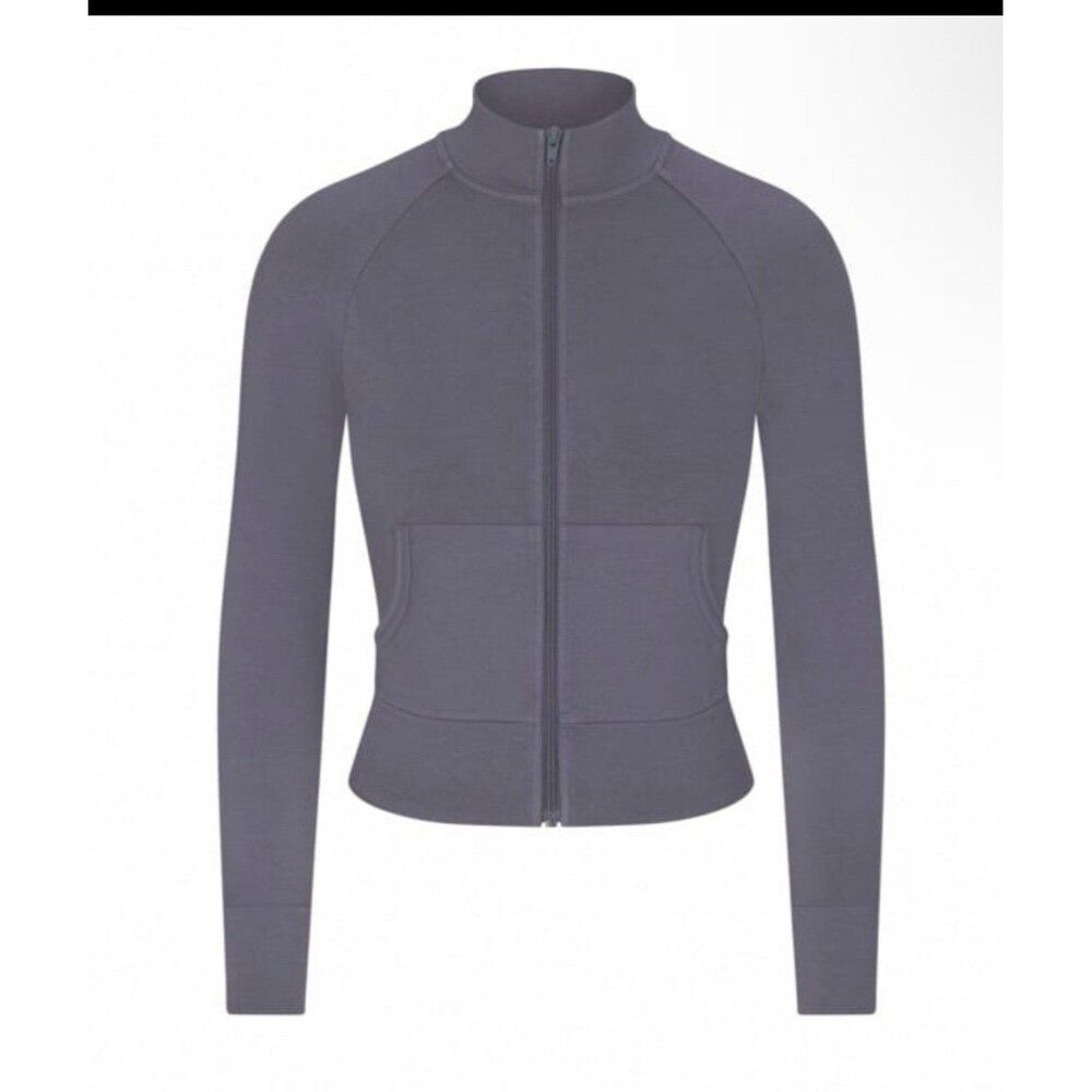 Skims Outdoor Track Jacket Steel Blue